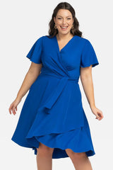 Vestido talla grande modelo 196887 Karko