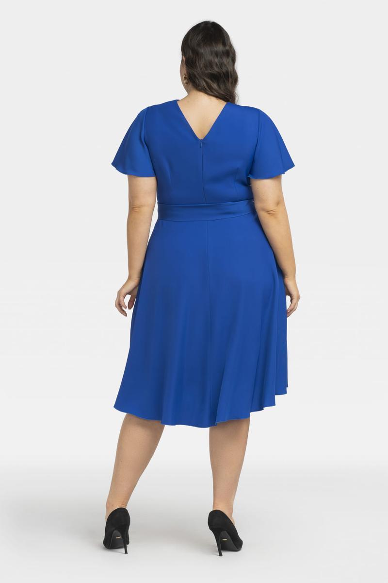 Vestido talla grande modelo 196887 Karko