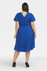 Vestido talla grande modelo 196887 Karko