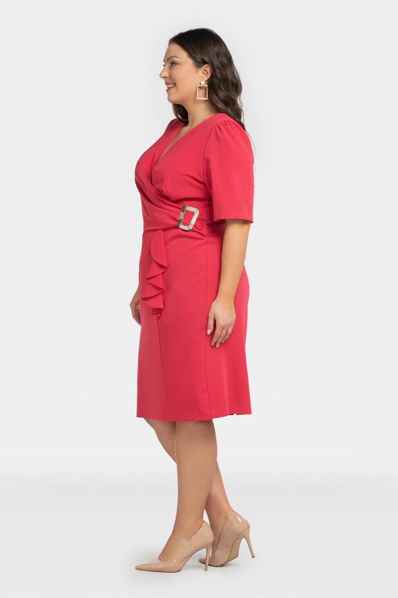 Vestido talla grande modelo 196890 Karko