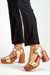 Sandalias tacón modelo 196986 PRIMO