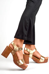 Sandalias tacón modelo 196986 PRIMO