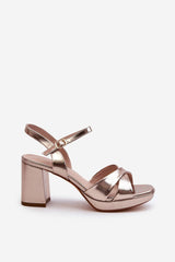 Sandalias tacón modelo 197082 Step in style