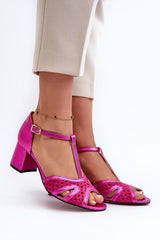 Sandalias tacón modelo 197700 Step in style