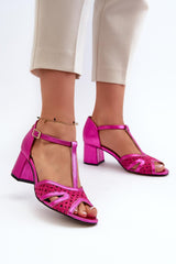 Sandalias tacón modelo 197700 Step in style