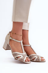 Sandalias tacón modelo 197701 Step in style