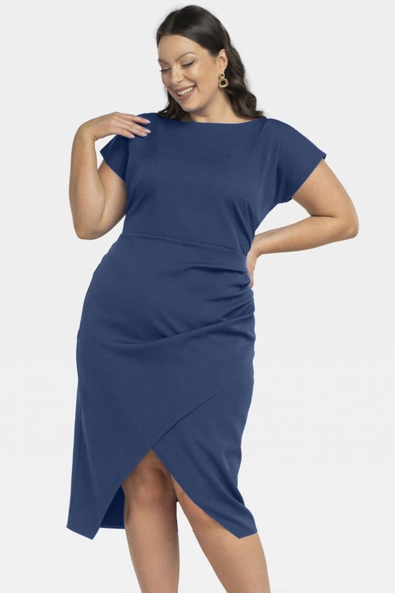 Vestido talla grande modelo 197774 Karko