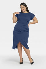 Vestido talla grande modelo 197774 Karko