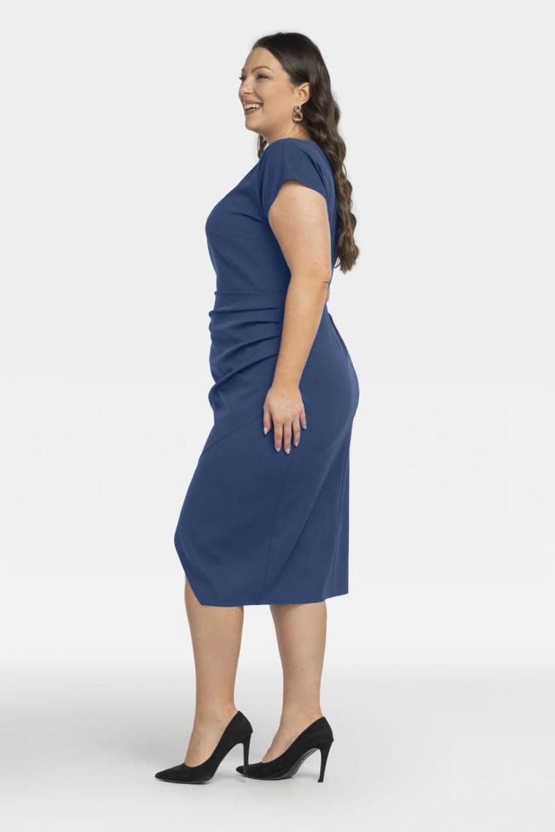 Vestido talla grande modelo 197774 Karko