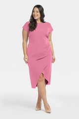 Vestido talla grande modelo 197775 Karko