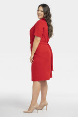 Vestido talla grande modelo 197776 Karko
