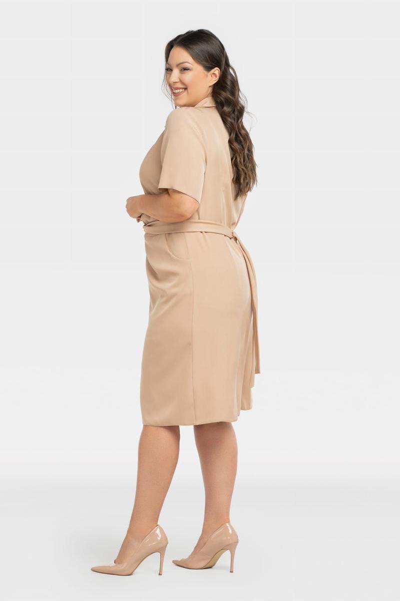 Vestido talla grande modelo 197777 Karko