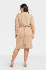 Vestido talla grande modelo 197777 Karko