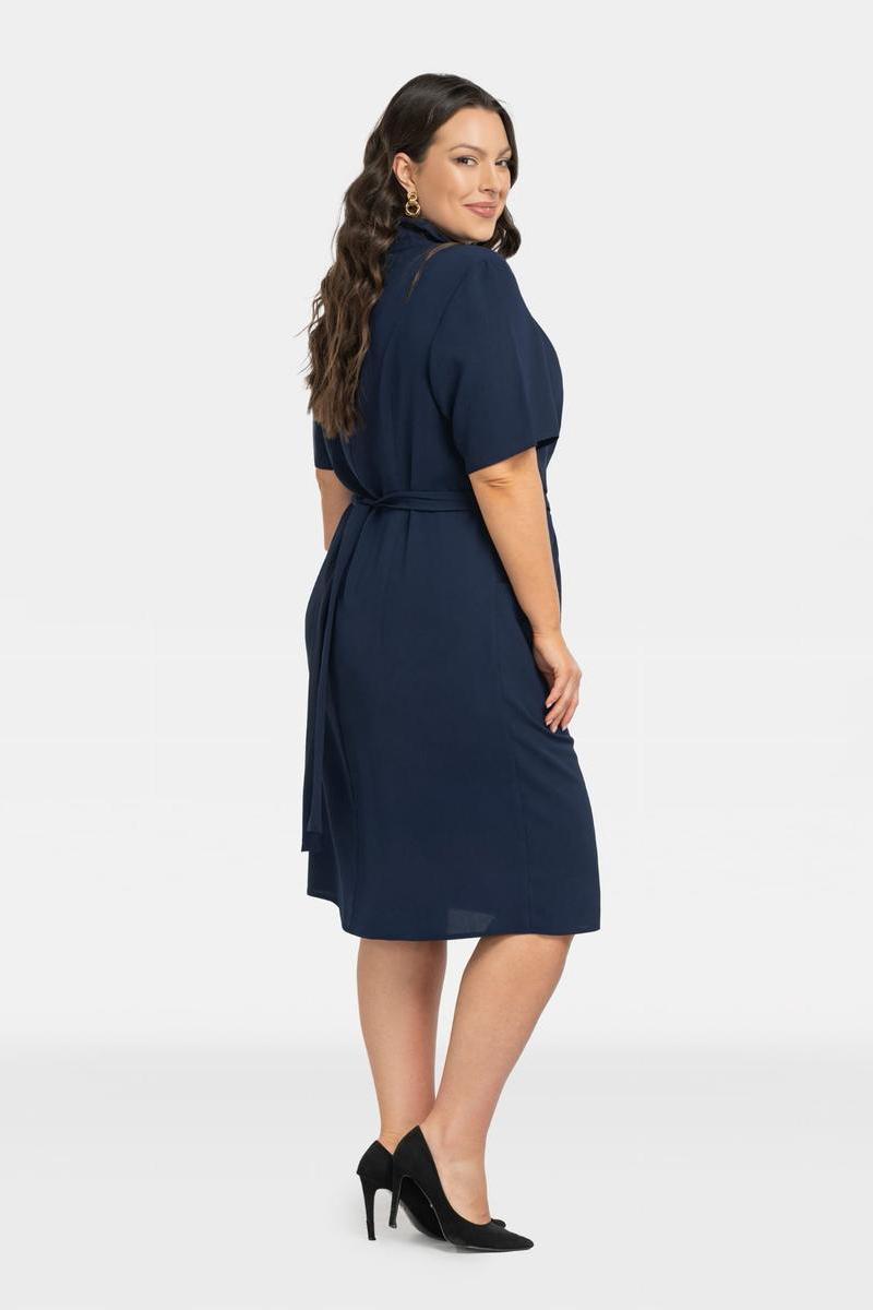 Vestido talla grande modelo 197778 Karko