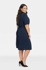 Vestido talla grande modelo 197778 Karko