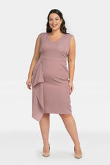Vestido talla grande modelo 197779 Karko