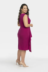 Vestido talla grande modelo 197780 Karko