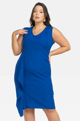 Vestido talla grande modelo 197781 Karko