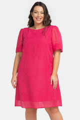 Vestido talla grande modelo 198153 Karko