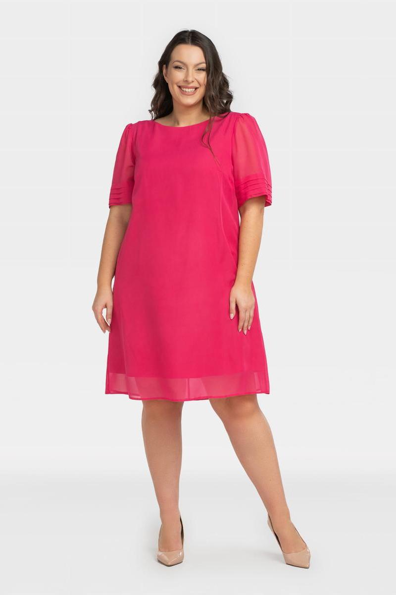 Vestido talla grande modelo 198153 Karko