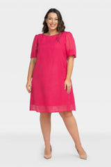 Vestido talla grande modelo 198153 Karko