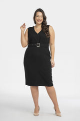 Vestido talla grande modelo 198156 Karko