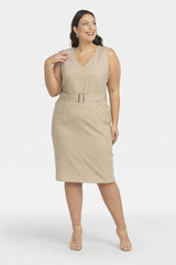 Vestido talla grande modelo 198157 Karko