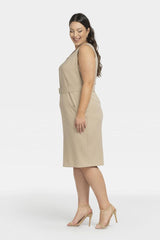Vestido talla grande modelo 198157 Karko