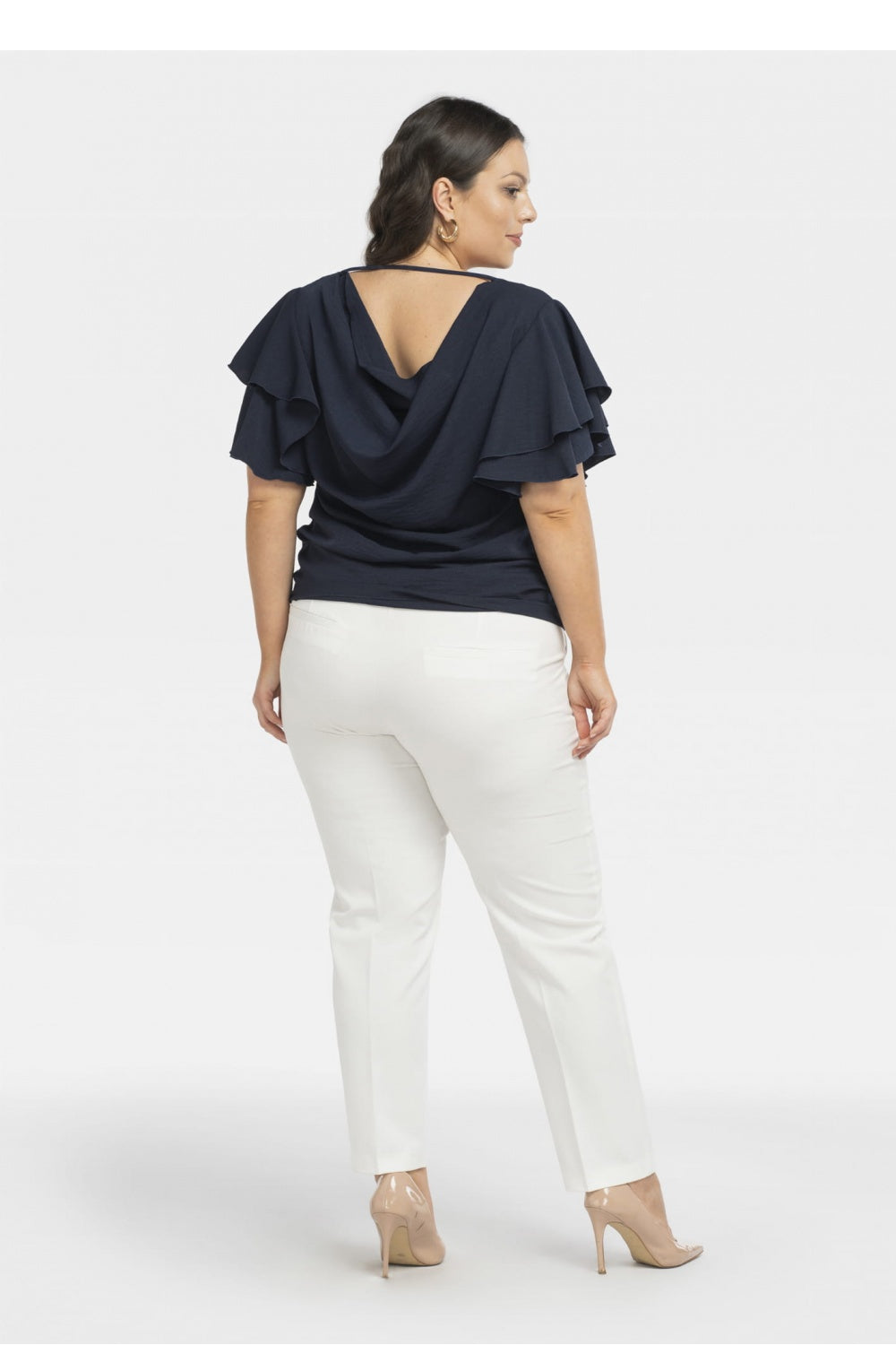 Blusa talla grande modelo 198327 Karko