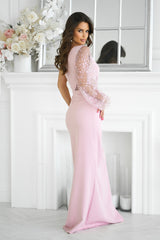Vestido largo modelo 198818 Bicotono