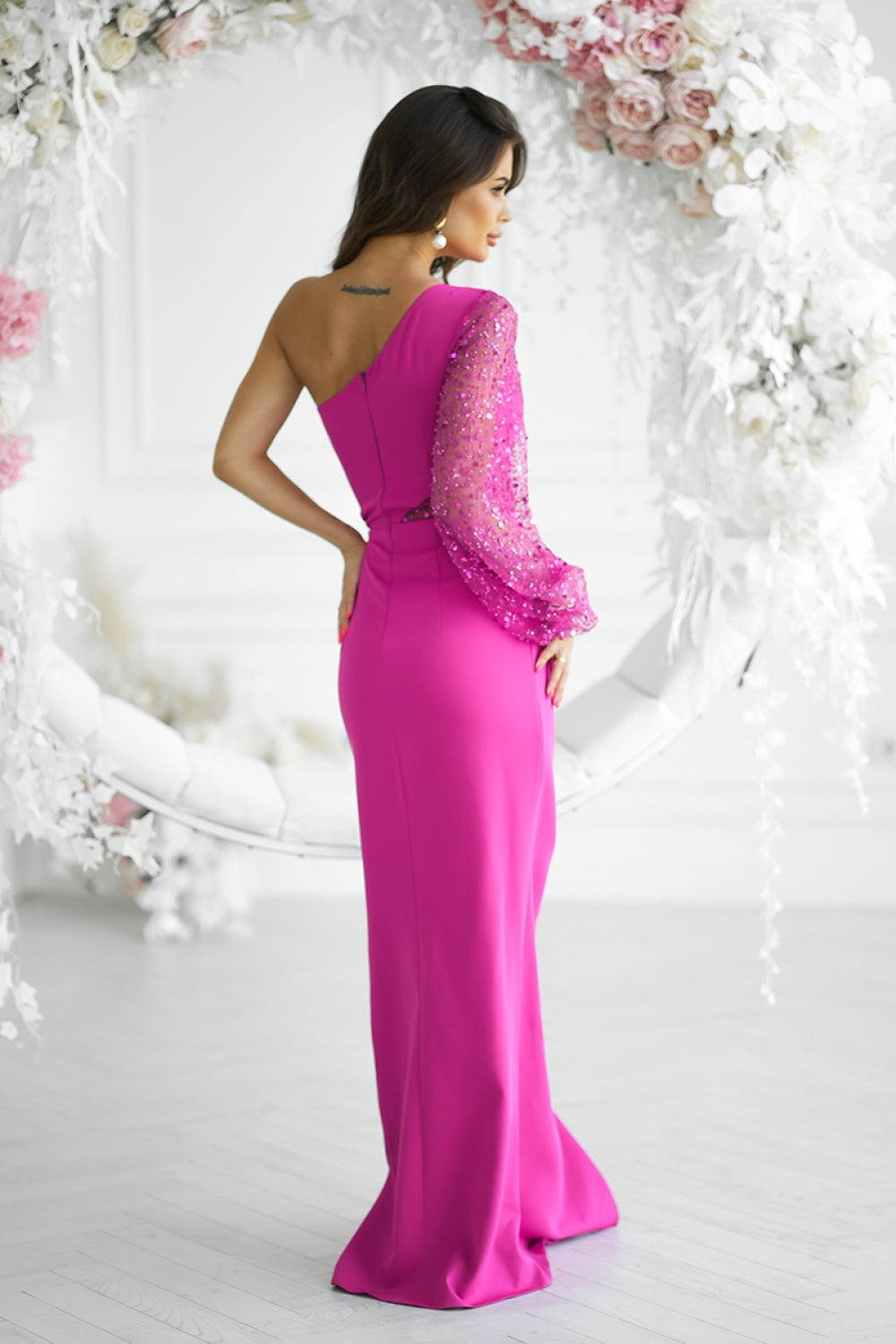 Vestido largo modelo 198819 Bicotono