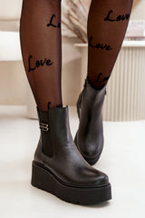 Botas de piel modelo 199274 Camina con estilo