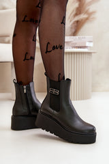 Botas de piel modelo 199274 Camina con estilo