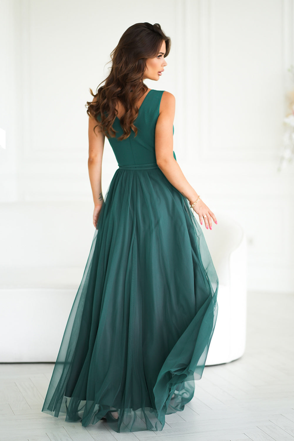 Vestido largo modelo 199326 Bicotono