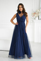 Vestido largo modelo 199330 Bicotono