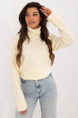 Jersey de cuello alto modelo 199437 AT
