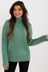 Jersey de cuello alto modelo 199438 AT