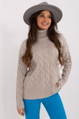 Jersey de cuello alto modelo 199439 AT