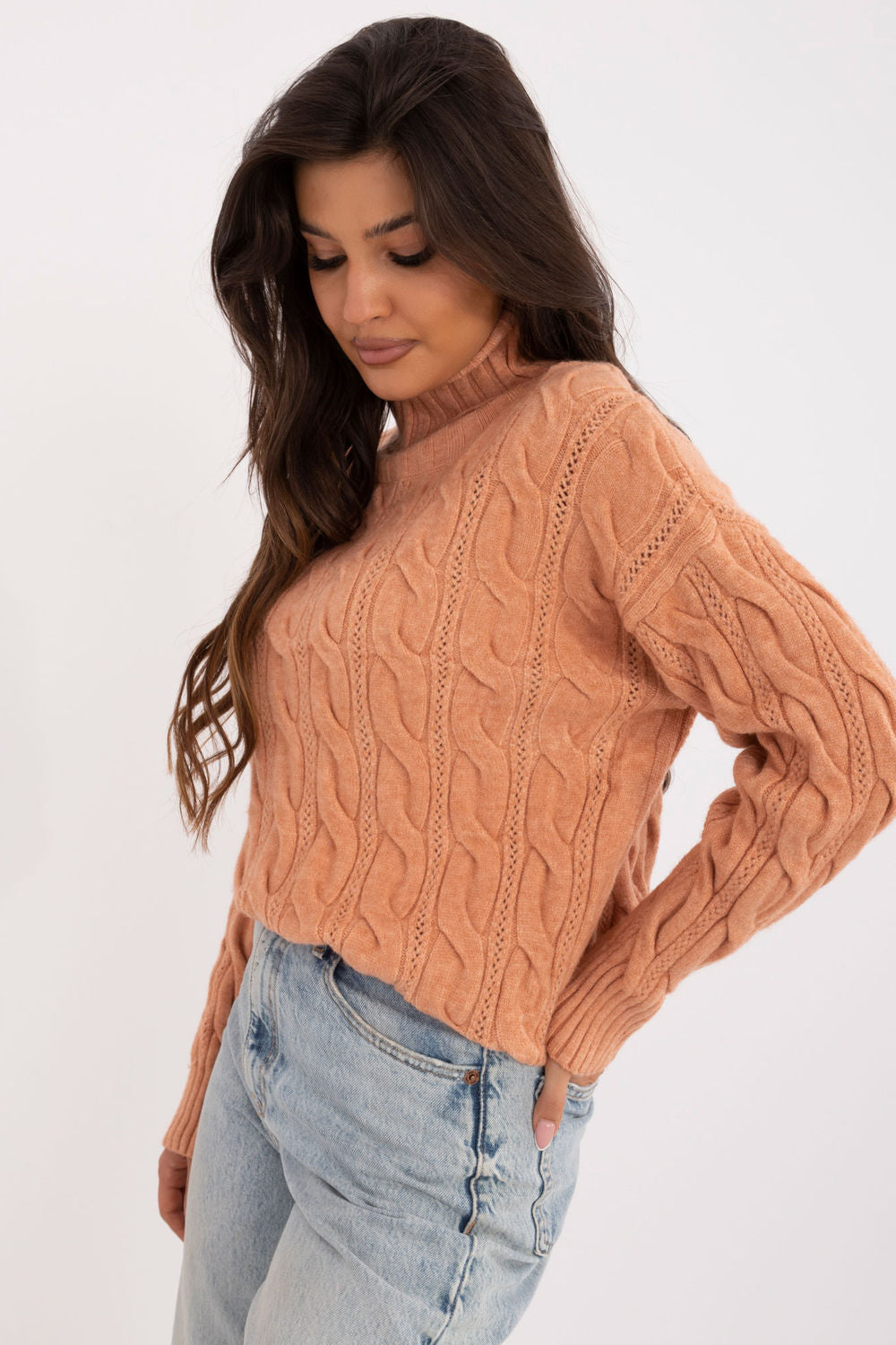 Jersey de cuello alto modelo 199442 AT