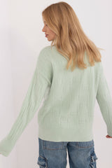 Jersey de cuello alto modelo 199637 AT