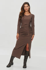 Vestido Casual modelo 200034 Makadamia