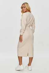 Vestido Casual modelo 200040 Makadamia