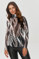 Blusa modelo 200053 Makadamia
