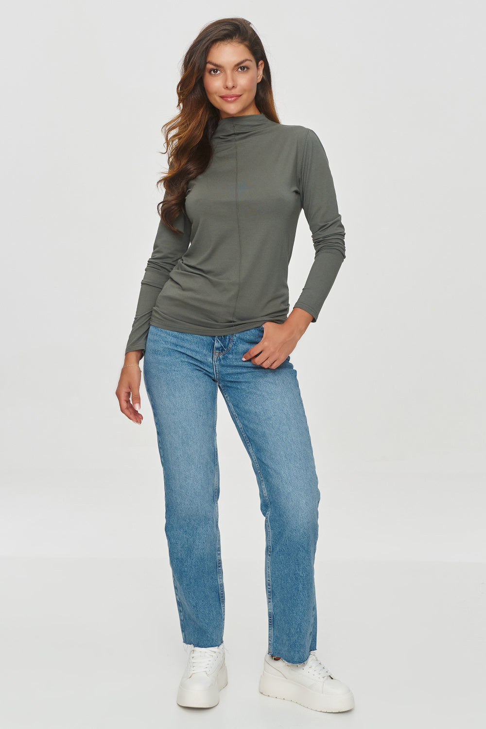 Blusa modelo 200137 Makadamia