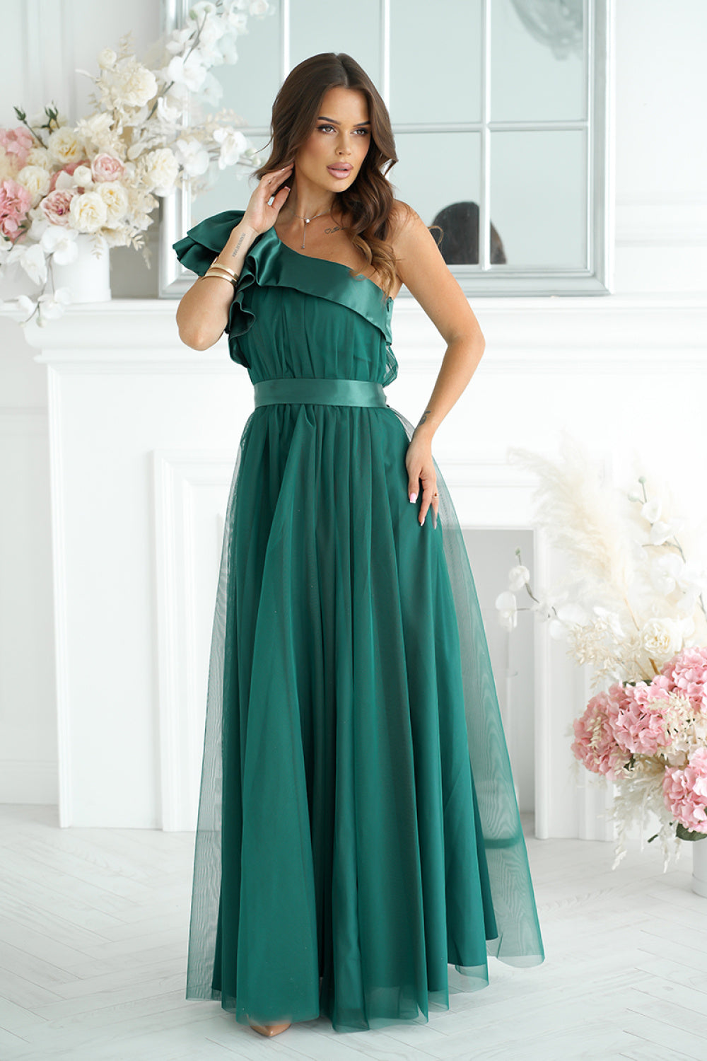 Vestido largo modelo 200242 Bicotono
