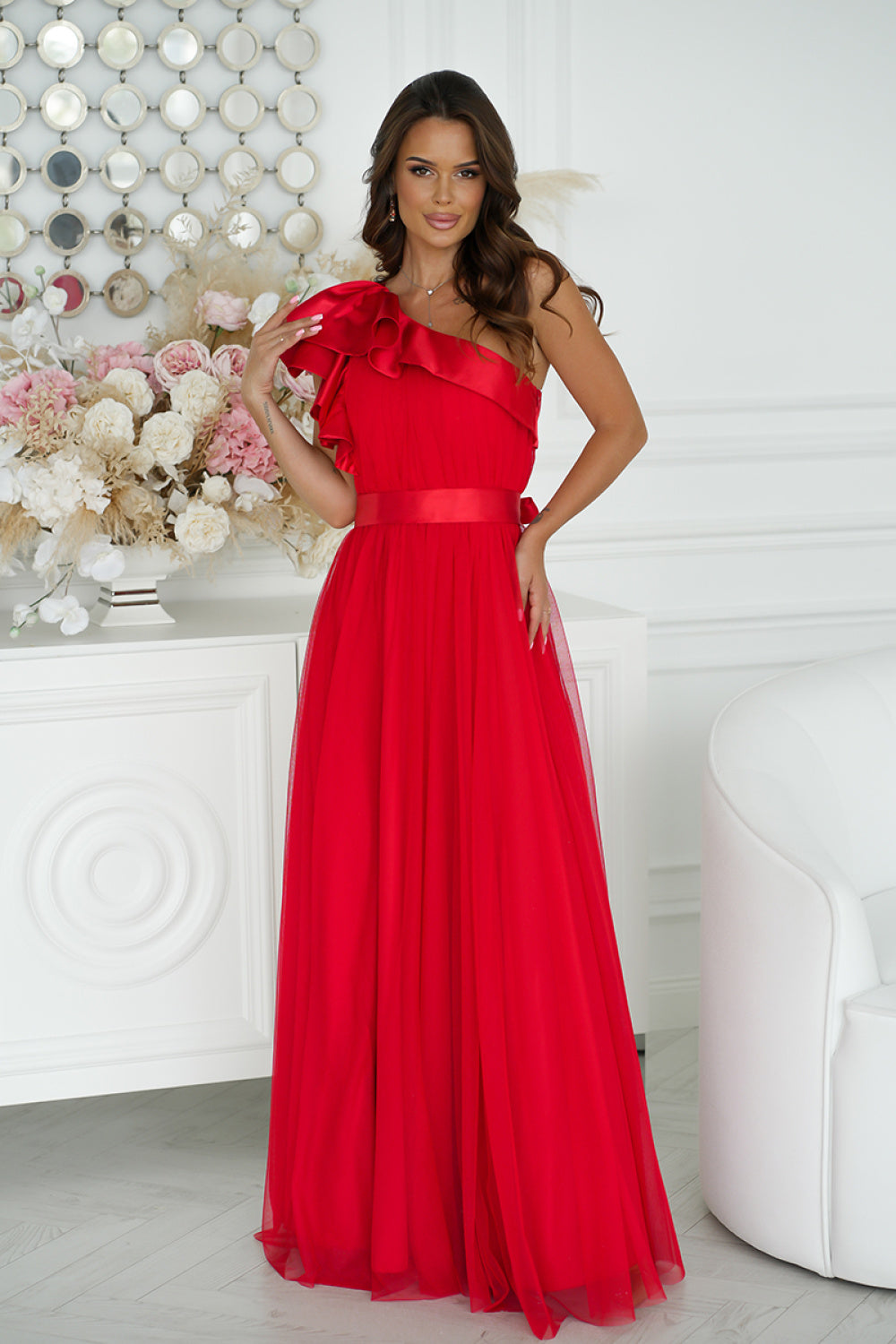 Vestido largo modelo 200246 Bicotono
