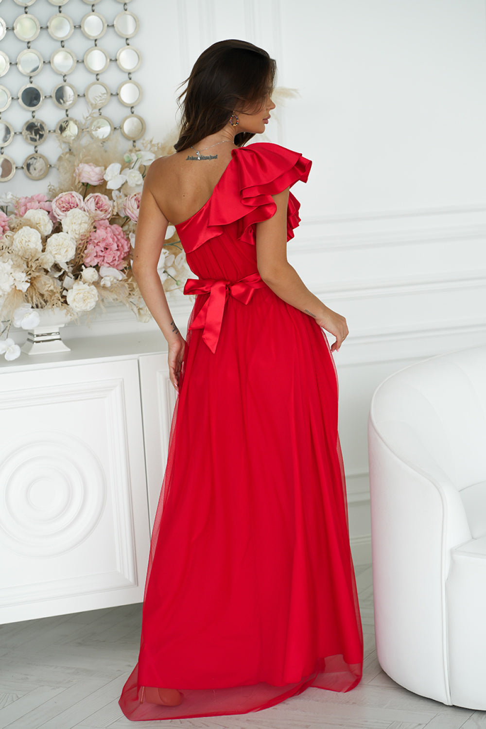 Vestido largo modelo 200246 Bicotono