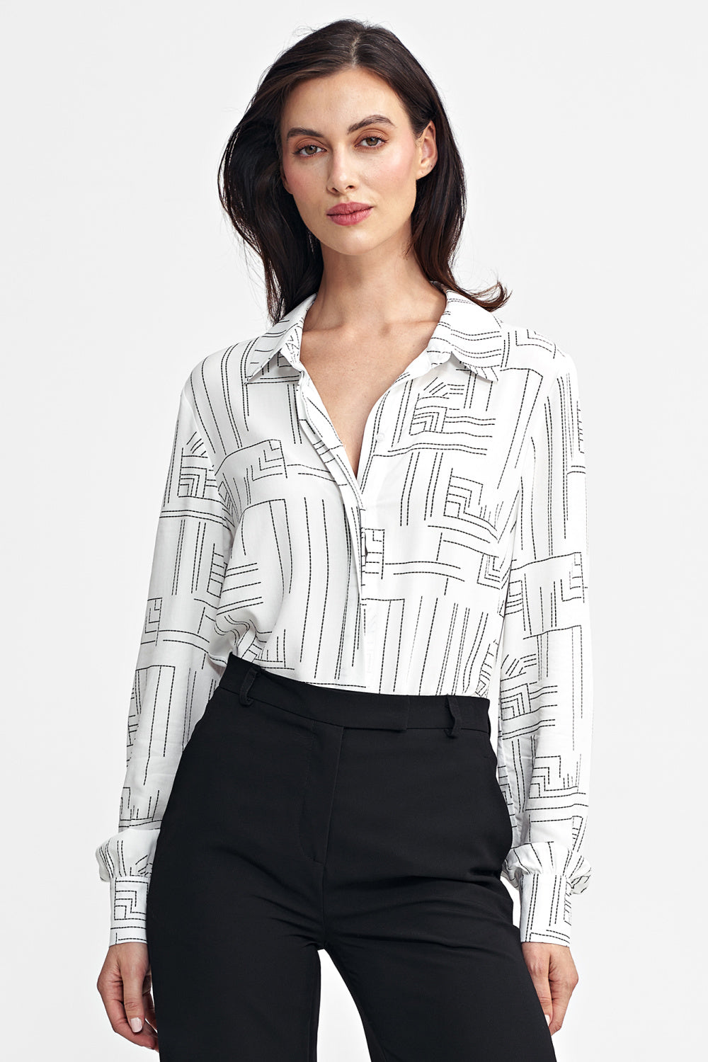 Camisa de manga larga modelo 200386 Nife