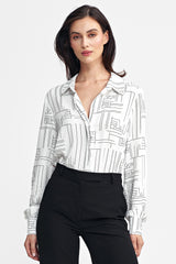 Camisa de manga larga modelo 200386 Nife