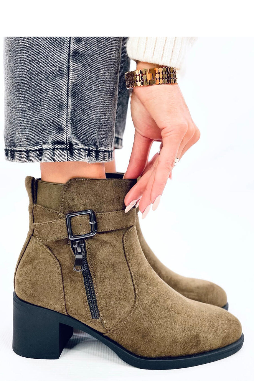 Botas tacón modelo 201385 Inello